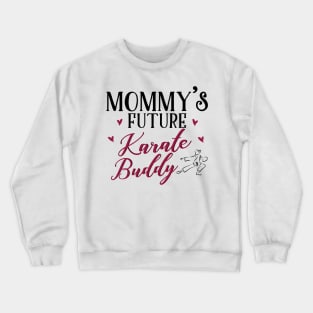 Mom Daughter Matching Karate Shirts Crewneck Sweatshirt